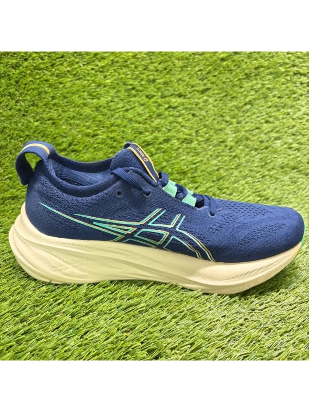 Asics Gel-Cumulus 26 Womens Size 8 Blue Athletic Running Walking Shoes Sneakers
